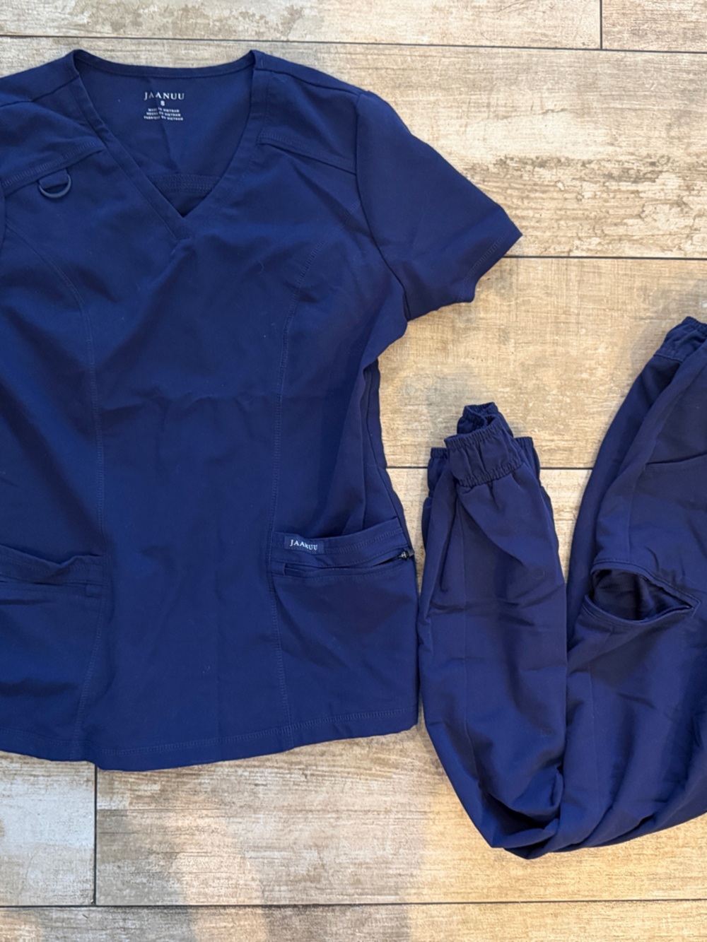 Size Small Women’s Navy Blue Scrub Set